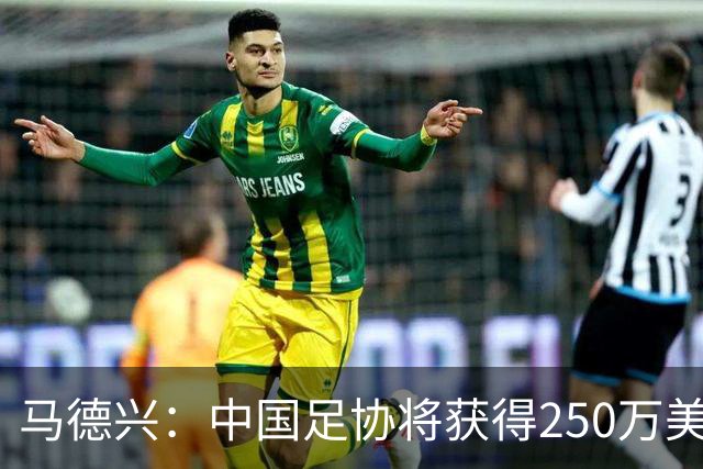 马德兴：中国足协将获得250万美元用于备战女足世界杯