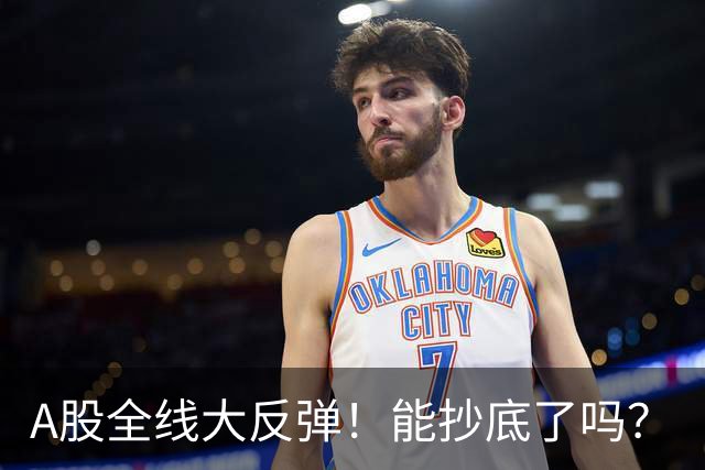 A股全线大反弹！能抄底了吗？